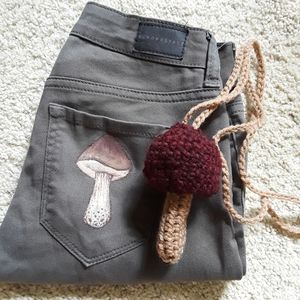 Hand painted jeggings